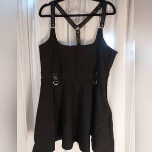 Killstar Suspender Overall Dress w/ Suspenders